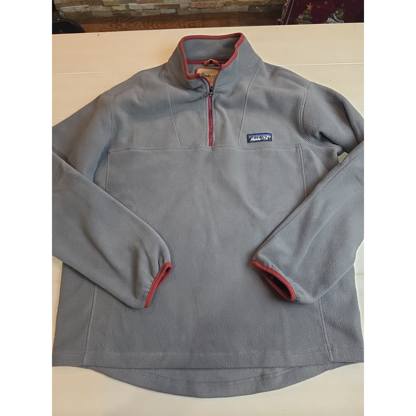 Hawke  Co Pullover Long Sleeve Fleece Sweatshirt Mens Size Xl